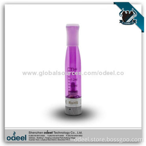 Rebuildable E-cigarette, CE5 1.6mL, 500 Puffs, Atomizers with Drip Tip, Sized 14 x 74.5mm